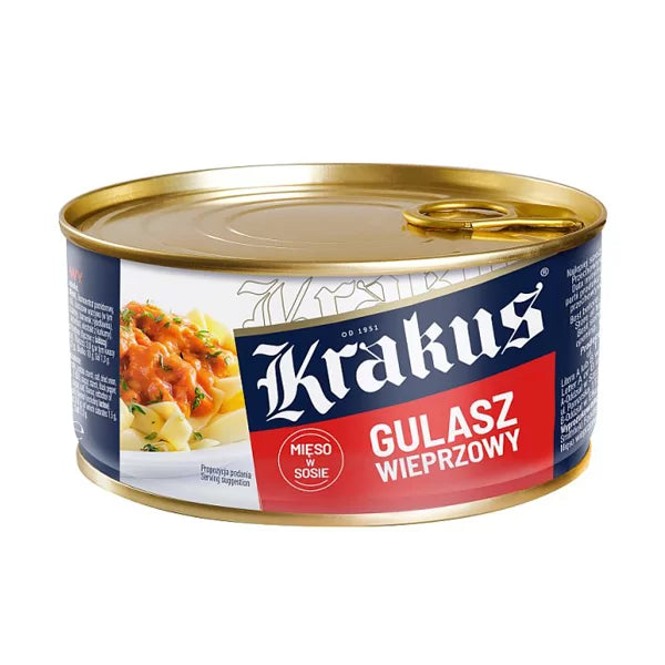 KONSERWA KRAKUS GULASZ WIEPRZOWY 300G