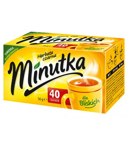 CONSUMER HERBATA EXP. MINUTKA CZARNA Z WITAMINĄ C 1.7G