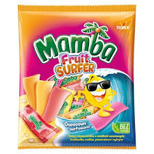 STORCK GUMA ROZPUSZCZALNA MAMBA FRUIT SURFER 140G