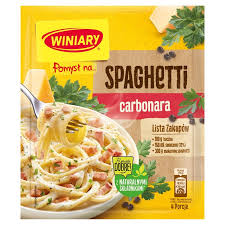 WINIARY MIESZANKA W PROSZKU FIX 34G POMYSL NA SPAGHETTI CARBONARA