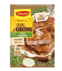 WINIARY MIESZANKA W PROSZKU FIX 40G POMYSL NA STEKI Z KARK W SOS Z TYM