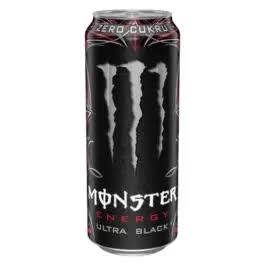COCA-COLA MONSTER NAPOJ ENERGETYCZNY 500ML ULTRA BLACK K