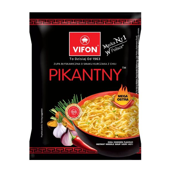 TAN-VIET VIFON ZUPA BLYSKAWICZNA 70G KURCZAK Z CHILI PIKANTNY