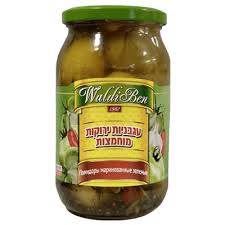 WALDI-BEN POMIDOR MARYNOWANY ZIELONY 900G