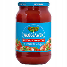 WŁOCŁAWEK KETCHUP PIKANTNY BEZ KONSERWANTÓW 970G