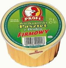 PROFI PASZTET Z DROBIEM FIRMOWY 131G/ PROFI WIELKOPOLSKI COMPANY PATEWITH POULTRY 131G