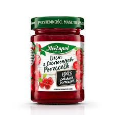 HERBAPOL DŻEM CZERWONA PORZECZKA 280G
