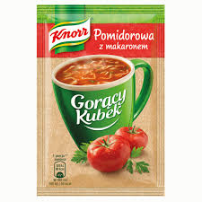 KNORR GORACY KUBEK ZUPA 19G POMIDOROWA Z MAKARONEM