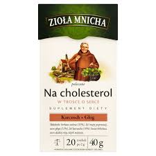 BIG ACTIVE HERBATA ZIOŁA MNICHA NA CHOLESTEROL 2G+20T