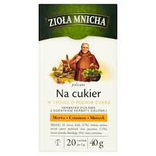 BIG-ACTIVE HERBATA EXP ZIOLA MNICHA NA CUKIER 20*2G