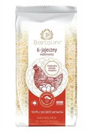 BARTOLINI MAKARON 6-JAJECZNY KRAJANKA CIENKA 250G