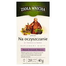 BIG-ACTIVE HERBATA EXP ZIOLA MNICHA NA OCZYSZCZANIE 20*2G