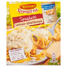 WINIARY POMYSŁ NA SPAGHETTI SEROWO-ŚMIETANOWE 31g