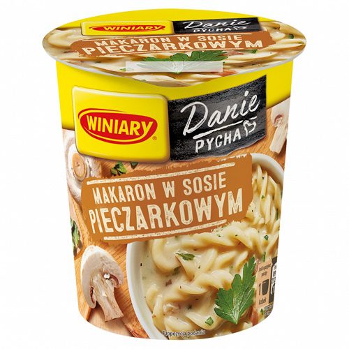 WINIARY DANIE W 5 MINUT MAKARON W SOSIE PIECZARKOWYM 53G