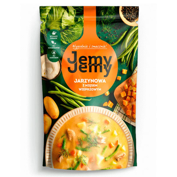 PROFI JEMY JEMY ZUPA JARZYNOWA Z MIESEM WIEPRZOWYM 450G