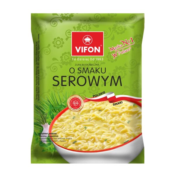 TAN-VIET VIFON ZUPA BLYSKAWICZNA 65G POLSKIE SMAKI SEROWA