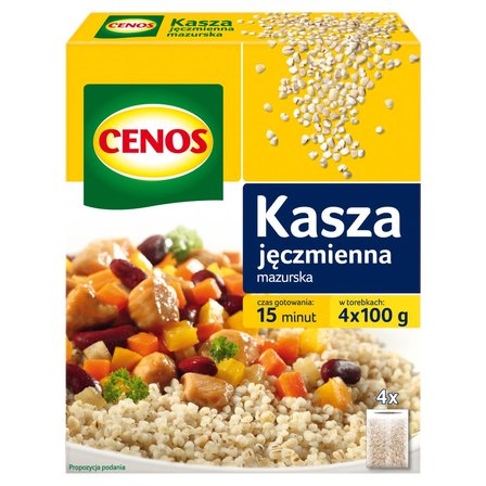 CENOS KASZA MAZURSKA JĘCZM. 4*100G