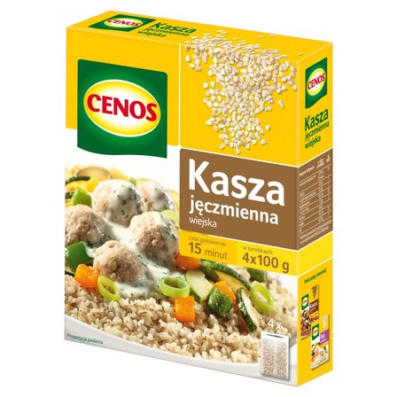 CENOS KASZA JĘCZMIENNA WIEJSKA 4*100G