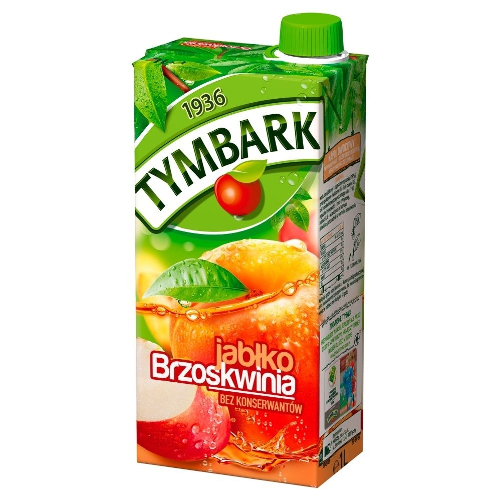 TYMBARK NAPÓJ JABŁKO BRZOSKWINIA 1L