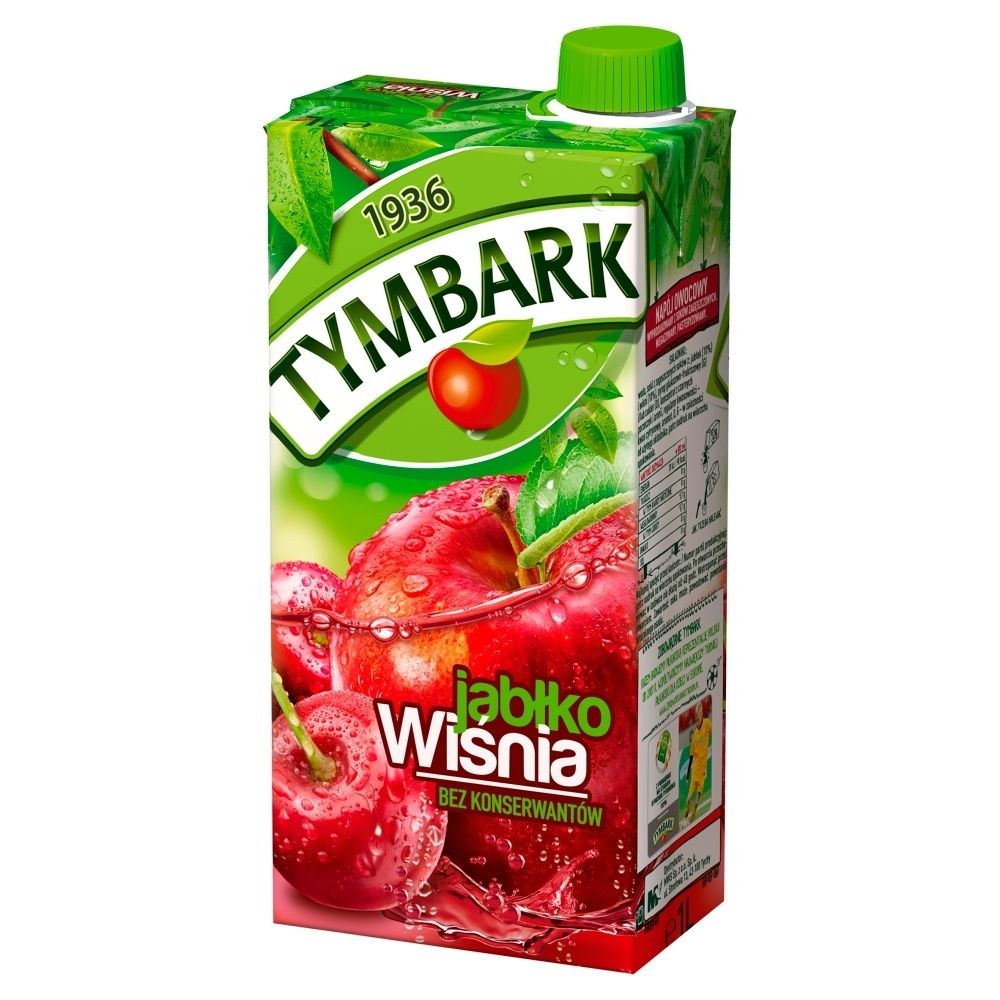 TYMBARK NAPÓJ JABŁKO WIŚNIA 1L