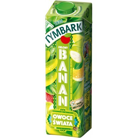 TYMBARK NAPOJ OWOCE SWIATA 1L BANAN-JABL-POM-CYTR KARTON