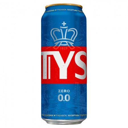 TYSKIE PIWO 500ML ALC.0% PUS. 0,5L