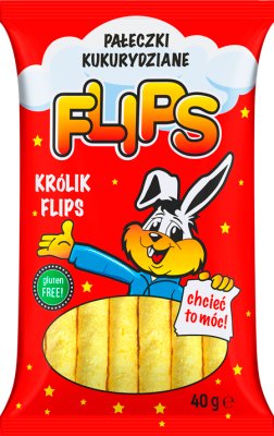SANTE FLIPS CHRUPKI PAŁECZKI KUKURYDZIANE 40G