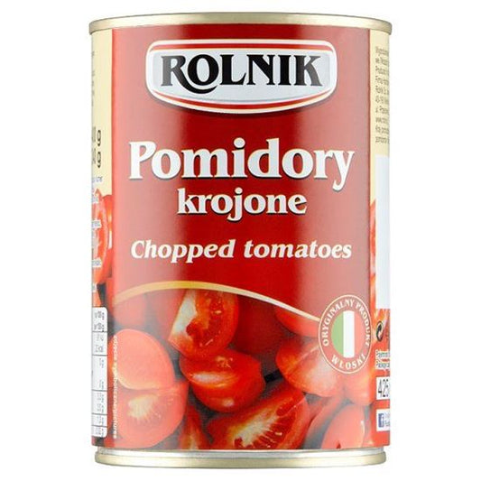 ROLNIK POMIDORY KROJONE PUSZKA 425ML
