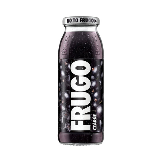 FRUGO NAPOJ 300ML SZKLO CZARNE
