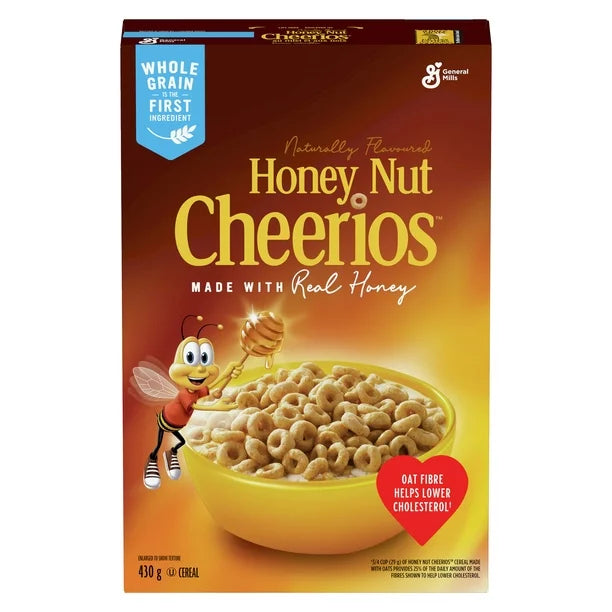 Płatki śniadaniowe Cheerios Honey Nut 430g