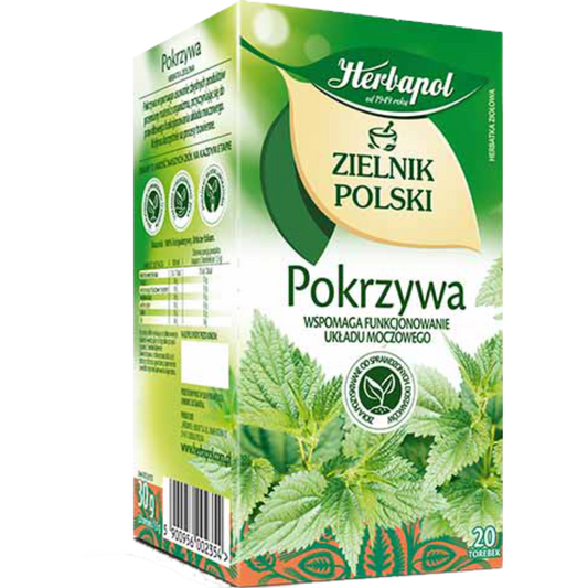 HERBAPOL HERBATA ZIOLOWA 20*1,5G ZIELNIK POKRZYWA
