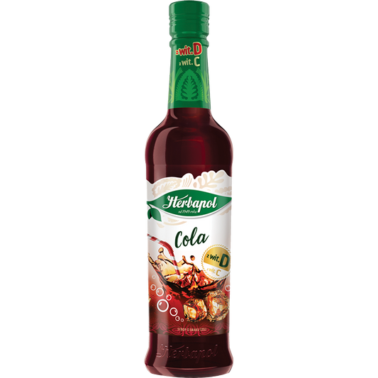 HERBAPOL SYROP 420ML COLA