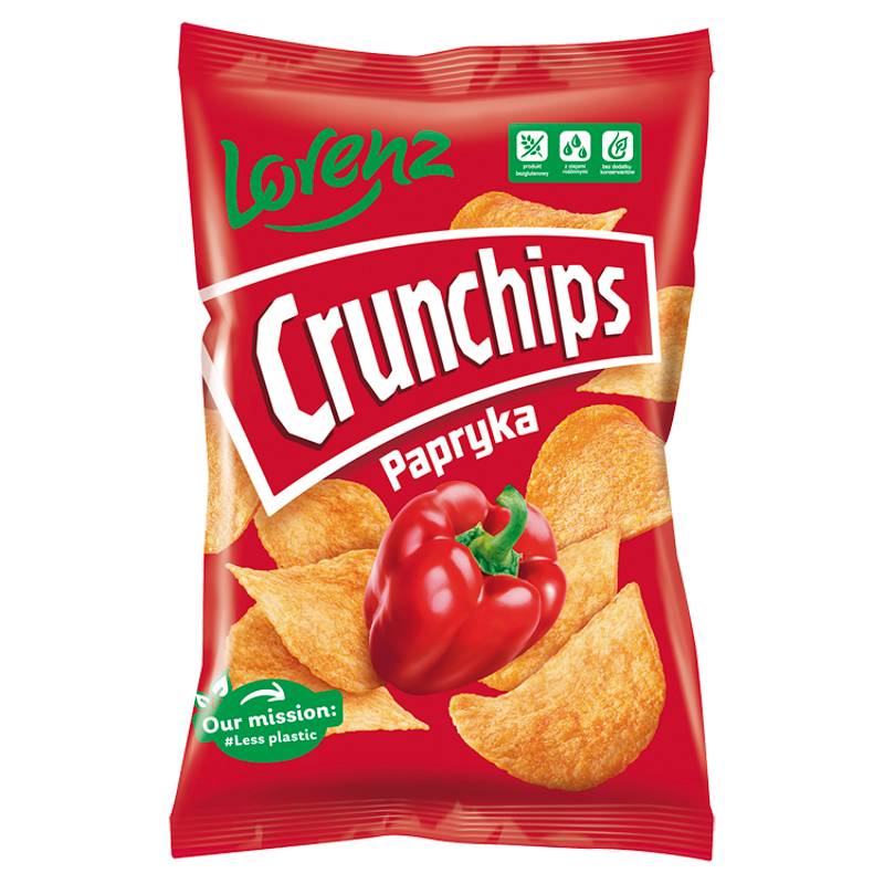 CRUNCHIPS CHIPSY 140G PAPRYKA