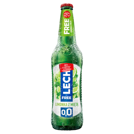 PIWO LECH FREE LIMONKA Z SOKIEM 0% BUT.ZWR.0,5L