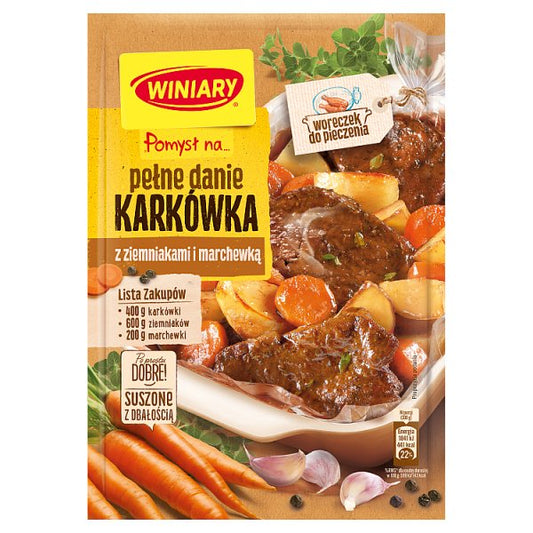 WINIARY POMYSŁ NA SOCZYSTĄ KARKÓWKĘ Z ZIEMNIAKAMI 30G