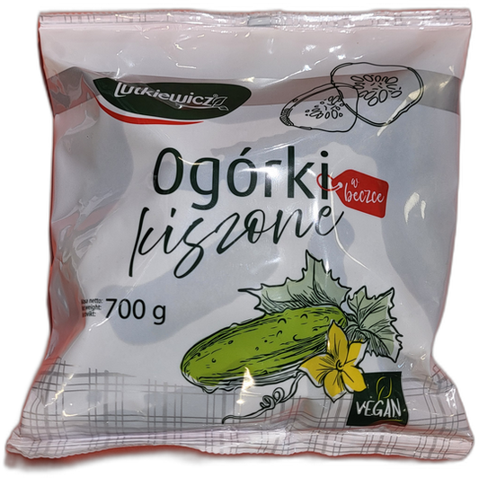 LUTKIEWICZ OGOREK KISZONY 700G (400G)