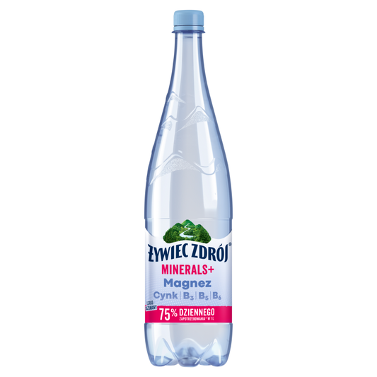 ZYWIEC ZDROJ WODA 1,2L PET LEKKI GAZ MINERALS+