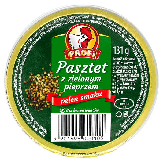 PASZTET Z PIEPRZEM PROFI 131g