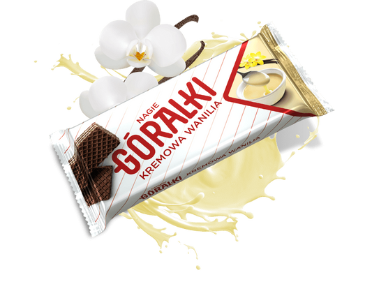 IDC POLONIA WAFLE GORALKI NAGIE SMAK WANILII 42G