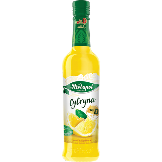 HERBAPOL SYROP OWOCOWA SPIŻARNIA CYTRYNA 420ML