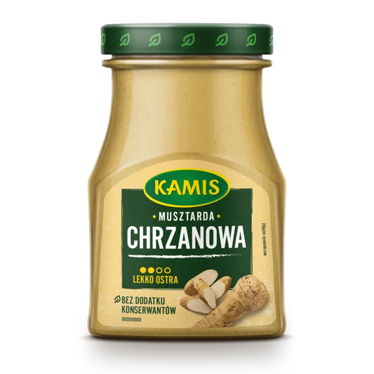 MUSZTARDA CHRZANOWA KAMIS 185g