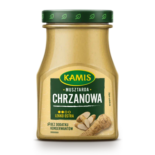 KAMIS MUSZTARDA 185G CHRZANOWA