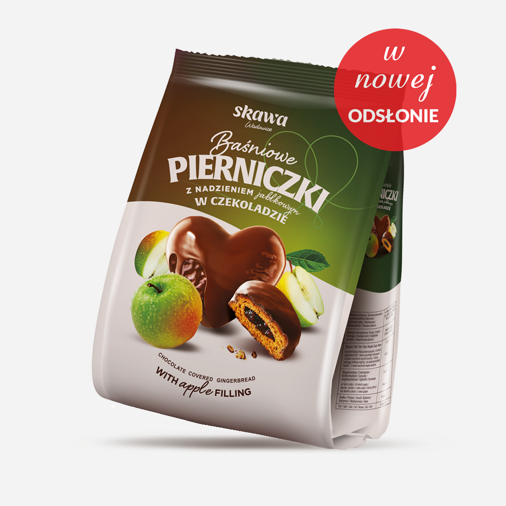 SKAWA PIERNICZKI W CZEKOLADZIE JABŁKOWE 150G