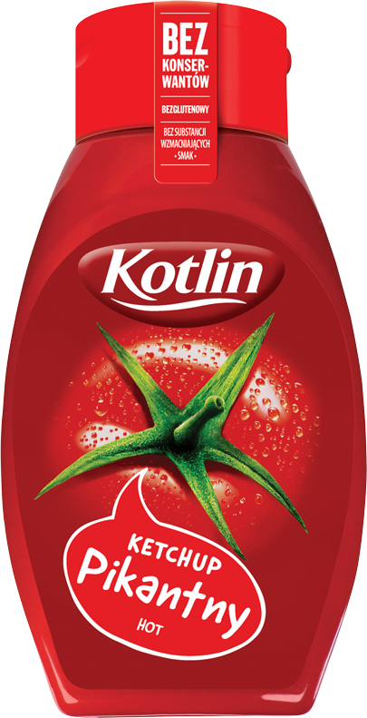 Ketchup Pikantny Kotlin 450G