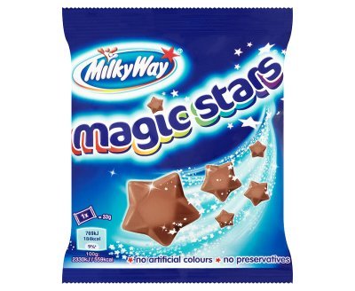 MASTER FOODS BATON MILKY WAY MAGIS STARS 33G