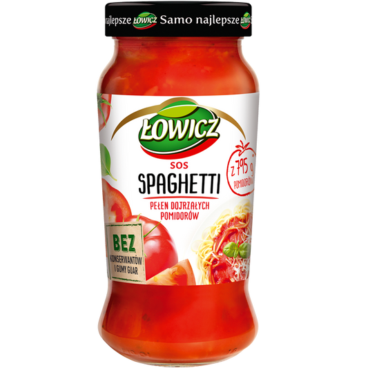 ŁOWICZ sos spaghetti 500g