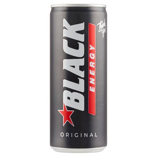 FOODCARE NAPOJ ENERGETYCZNY BLACK 250ML PUSZKA