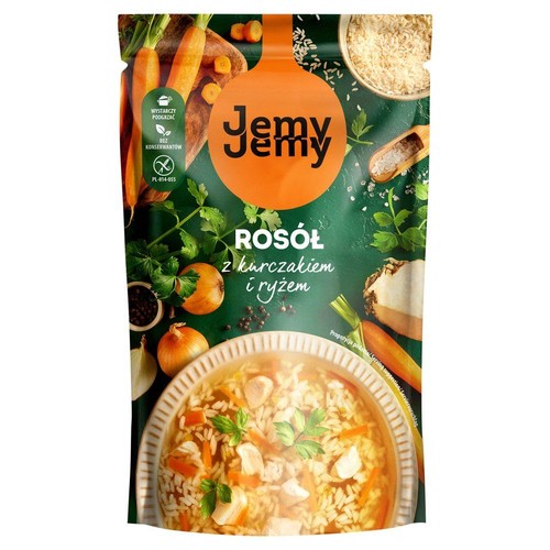PROFI JEMY JEMY ZUPA ROSOLEK Z KURCZAKIEM I RYZEM 450G