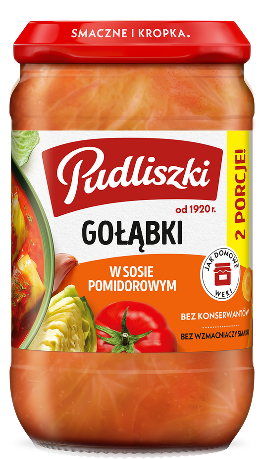 PUDLISZKI GOŁĄBKI W SOSIE POMID. 600G