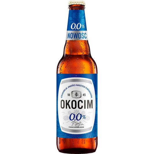 PIWO OKOCIM 0% BUT,ZWR, 500ML